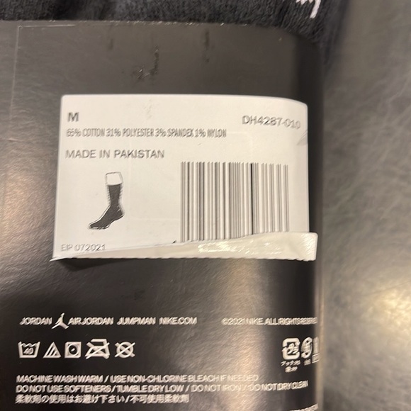 Jordan Essential Cushioned Crew Socks 6 pairs set Jordan 23 - Picture 5 of 14